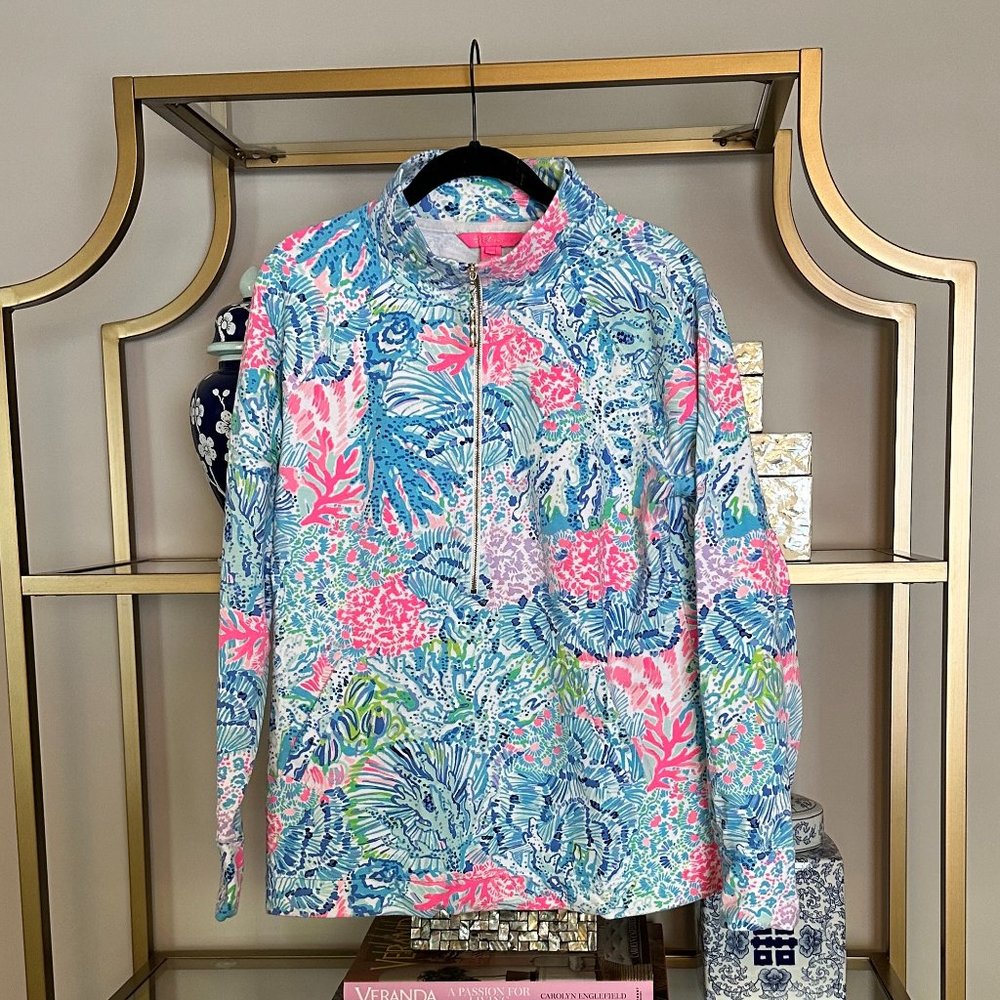 Lilly Pulitzer Skipper Popover Sink or Swim Large